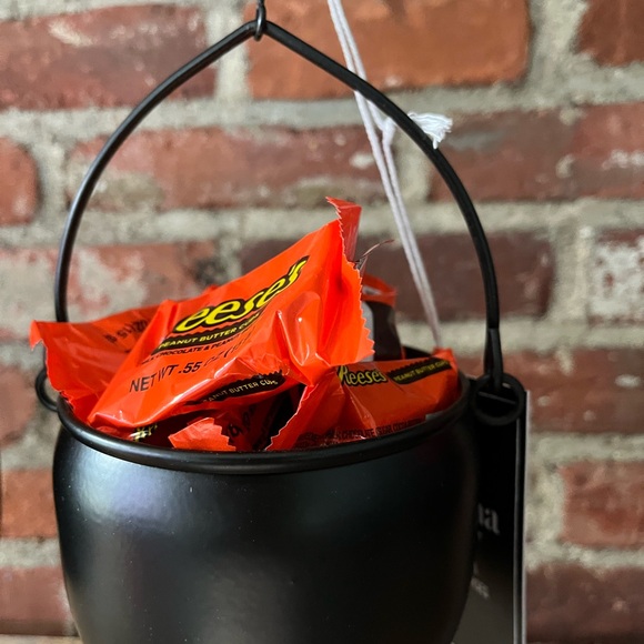 COPY - Martha Stewart Halloween skeleton cauldron, candy dishes - Picture 7 of 11